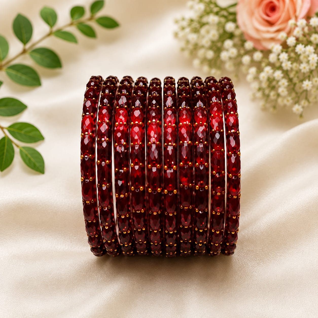 Glass bangles