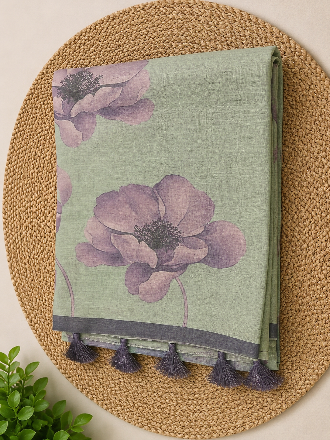 A- Tussar saree