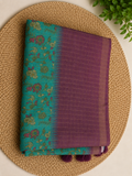 A-Fancy cotton saree