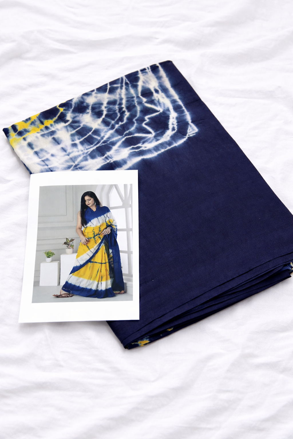Mulmul cotton saree with blouse