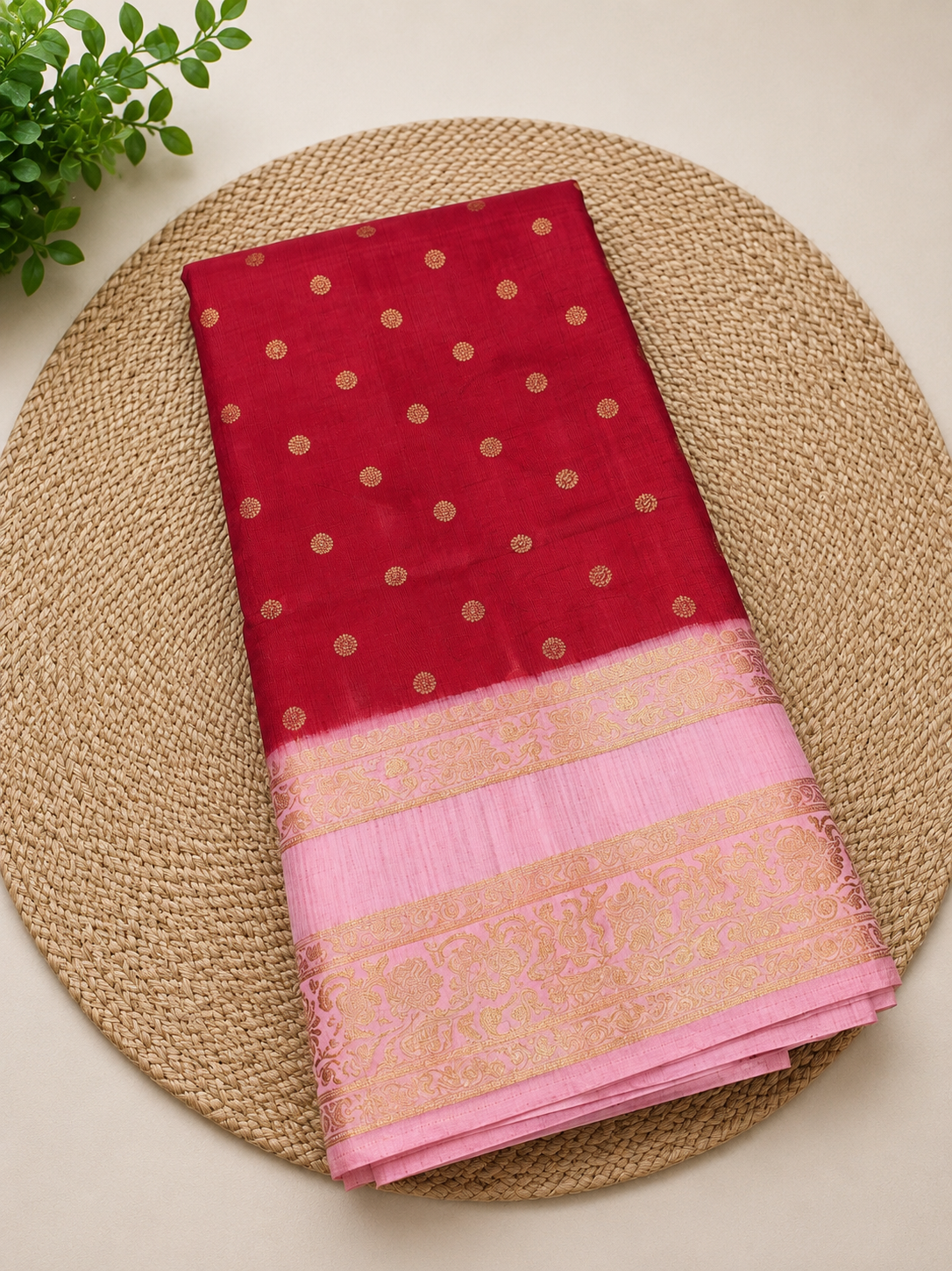 A-Foil Print Saree