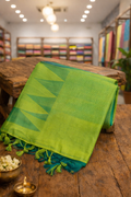 Handloom Saree with Temple Border