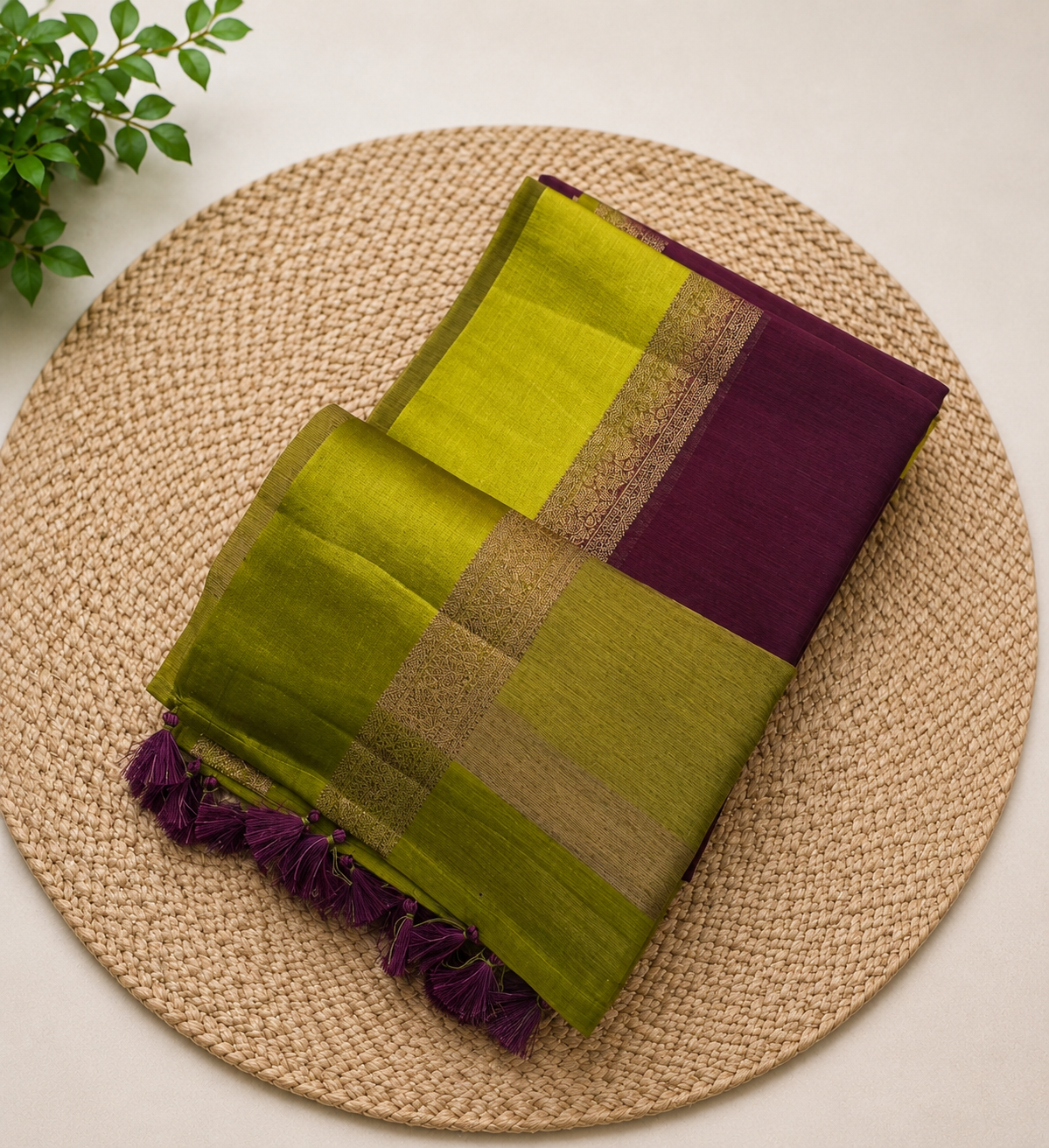 A-Jute Banarasi Saree