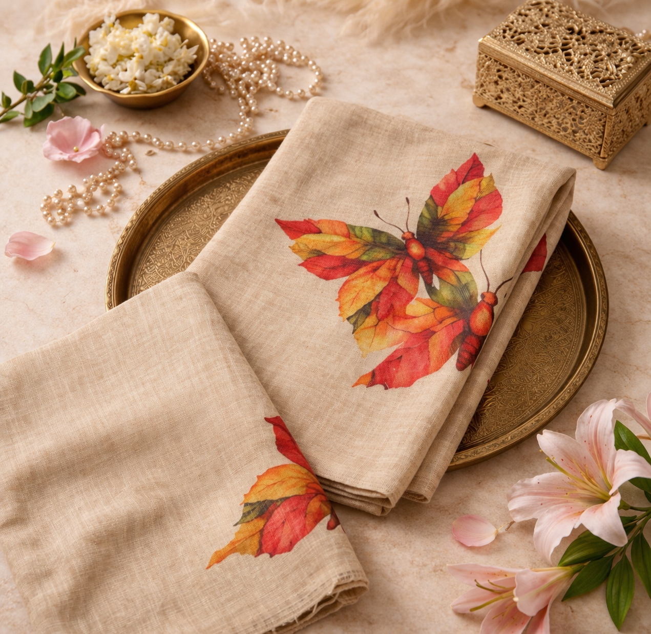 B-Premium Tissue saree