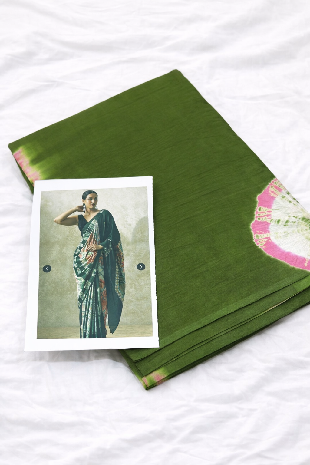 Mulmul cotton saree with blouse