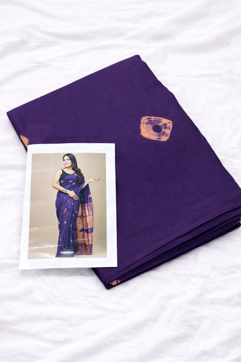 Mulmul cotton saree with blouse